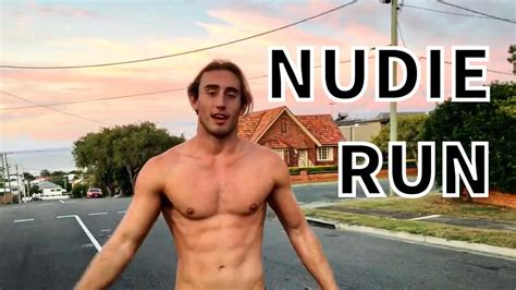 Running Naked Gay Porn Videos. Jerking off while running (and trying not to trip) on the treadmill. Huge cumshot. Skinny Twink Donovan running in the neighborhood just wearing shorts. Exhib nude run in Rotterdam public park. Risky and getting caught by passerby who found it amusing. 